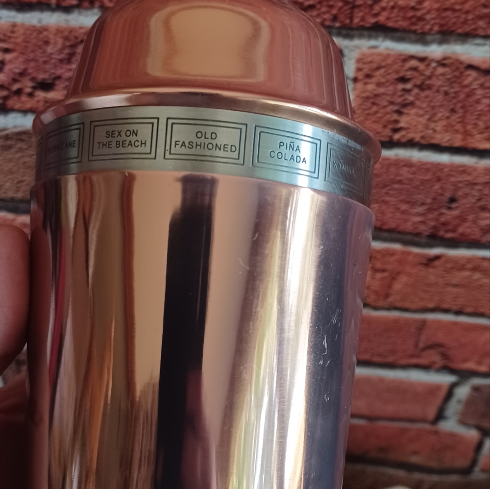 Copper cocktail maker/shaker - Picture 10 of 16